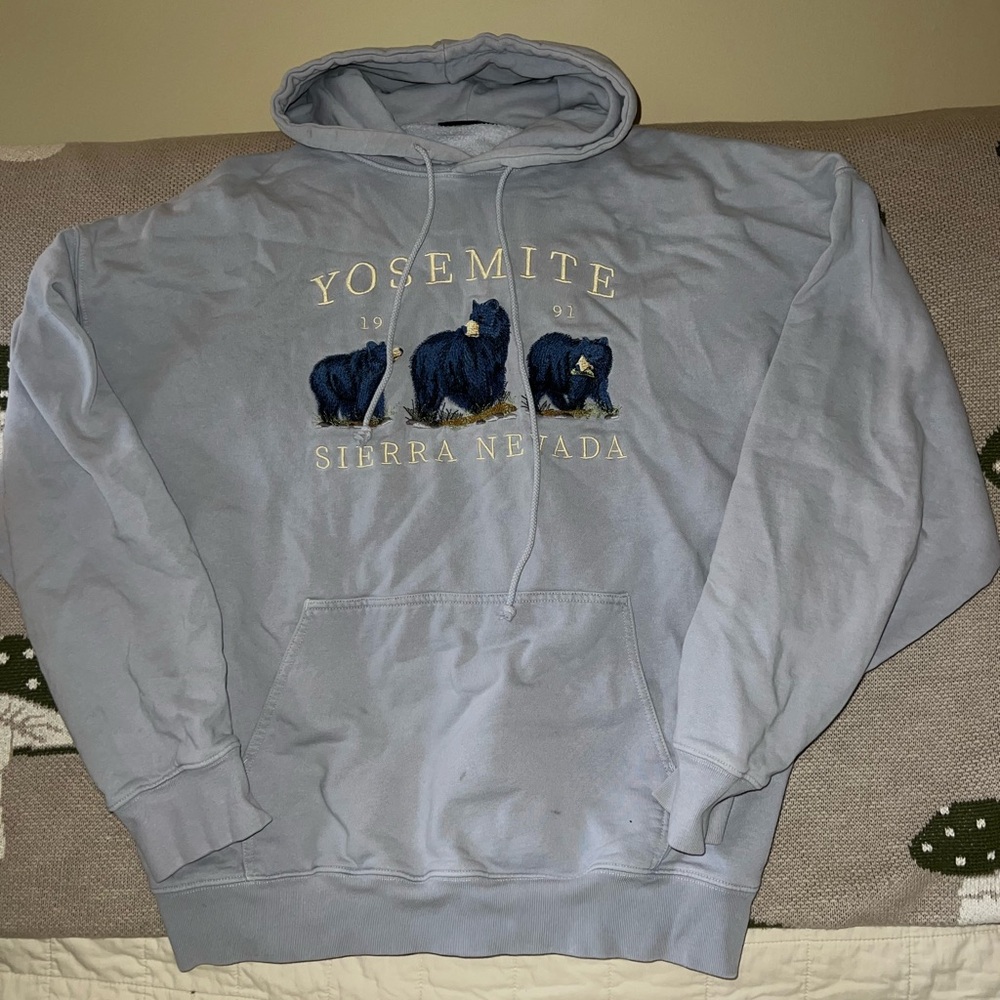 Blue Yosemite Sierra Nevada Hoodie